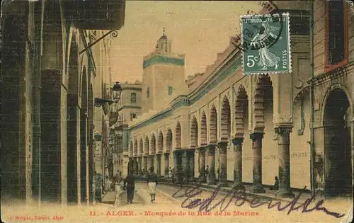 Alger Algerien Mosquee Rue Marine / Algier Algerien /