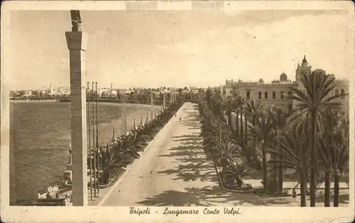 Tripoli Tarabulus Lungomare Conte Volpi  / Tripoli /