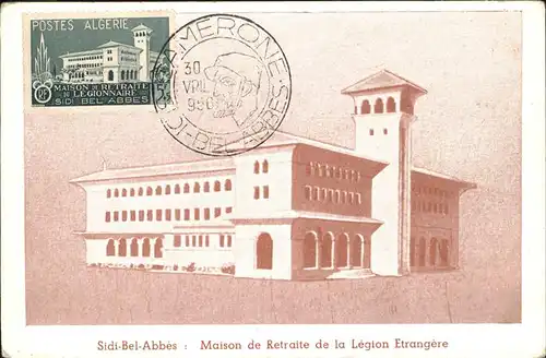 Sidi-Bel-Abbes Maison de Retraite de la Legion Etrangere / Algerien /