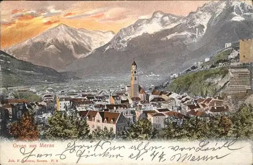 Merano Suedtirol Aquarell
Suedtirol
Panorama / Merano /Bozen