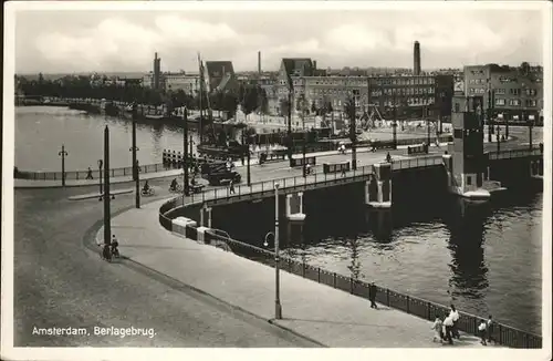 Amsterdam Niederlande Berlagebrug / Amsterdam /