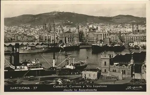 Barcelona Cataluna Catedral Schiff  / Barcelona /