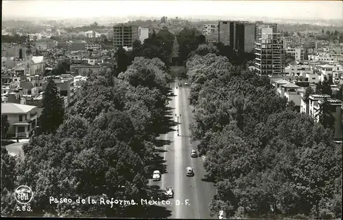 Mexico Paseo de la Reforma / Mexiko /