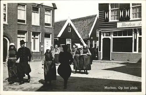 Marken Niederlande Op het plein / Niederlande /