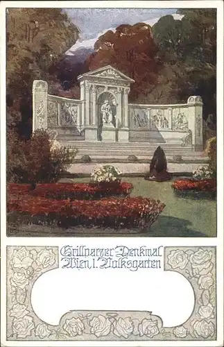 Wien Denkmal Volksgarten / Wien /Wien