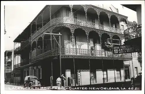 New Orleans Louisiana Lacework french Quarter / New Orleans /