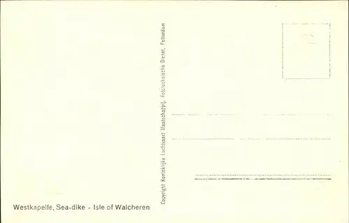 Amsterdam Niederlande Westkapelle Zeedijk Fliegeraufnahme  / Amsterdam /