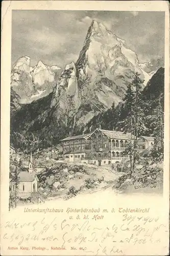 Hinterbaernbad Unterkunftshaus Todtenkirchl / Wildermieming /Innsbruck