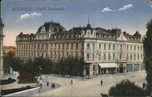 Bukarest Hotel Kronpriznz / Rumaenien /