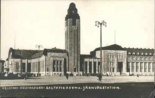 Helsinki Rautatieasema
Jaernvaegstation / Helsinki /