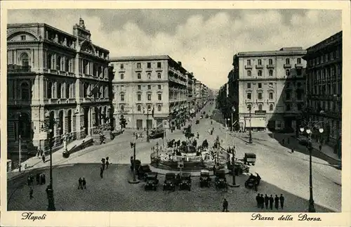 Napoli Neapel Piazza della Borsa / Napoli /