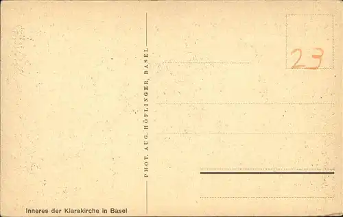 Basel BS Klarakirche / Basel /Bz. Basel Stadt City