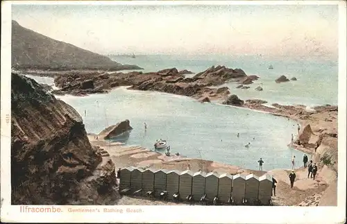 Ilfracombe North Devon Gentlemen`s Bathing Beach / North Devon /Devon CC