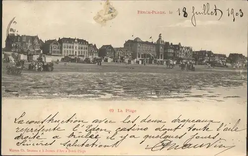 Berck-Plage Strand / Berck /Arrond. de Montreuil