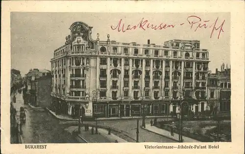 Bucuresti Victoriastrasse
Atheenee-Palast-Hotel / Rumaenien /