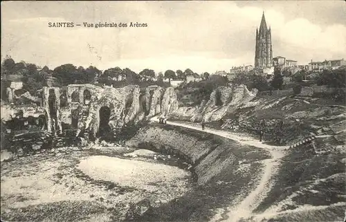 Saintes Charente-Maritime generale des Arenes / Saintes /Arrond. de Saintes