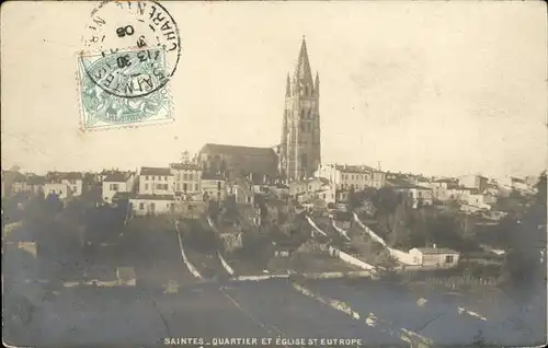 Saintes Charente-Maritime Quertier et Eglise St. Eutrope / Saintes /Arrond. de Saintes