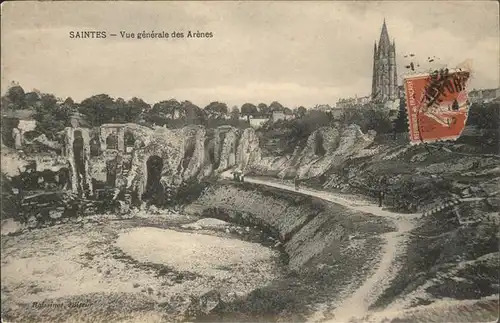 Saintes Charente-Maritime Vue generale des Arenes / Saintes /Arrond. de Saintes