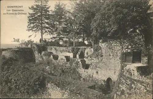 Domfront Oise Ruines Chateau / Domfront /Arrond. de Clermont