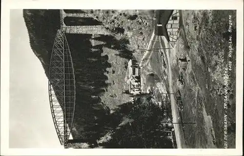 Arlbergbahn Trisannabruecke / Oesterreich /