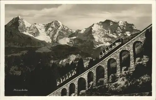 Eiger Aare Muerrenbahn / Eiger /Rg. Aare