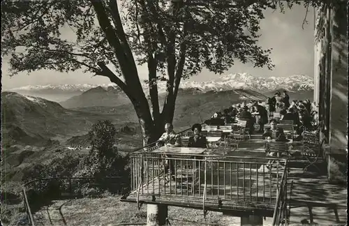 Lugano TI San Salvatore
Terrazza dell` Albergo Vetta / Lugano /Bz. Lugano City