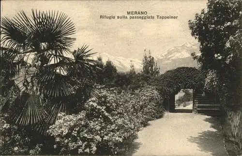 Merano Suedtirol Rifugio sulla passegiata Tappeiner / Merano /Bozen