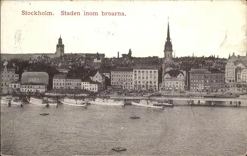 Stockholm Staden inom broarna / Stockholm /