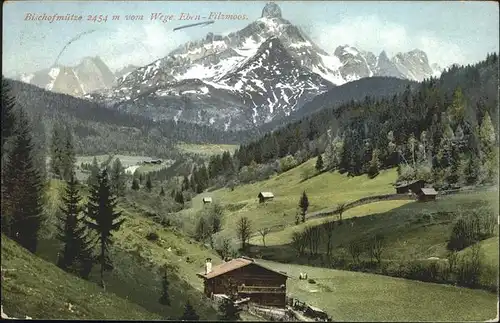 Eben Achensee Bischofmuetze 2454 m / Eben am Achensee /Tiroler Unterland