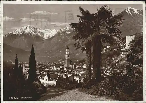 Merano Suedtirol Panorama / Merano /Bozen