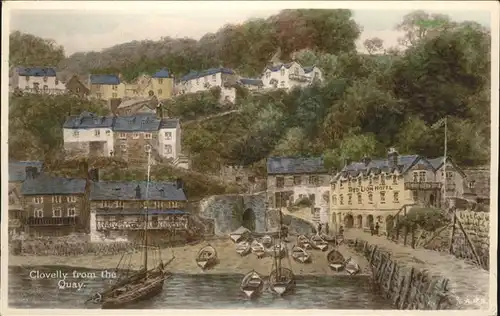 Clovelly Bay Sight from the Quay / Torridge /Devon CC