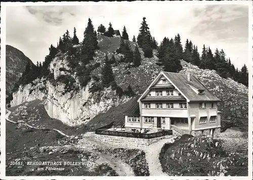 Bruelisau Berggasthof Bollenwees Faehlensee 
Faehlensee / Bruelisau /Bz. Appenzell IR