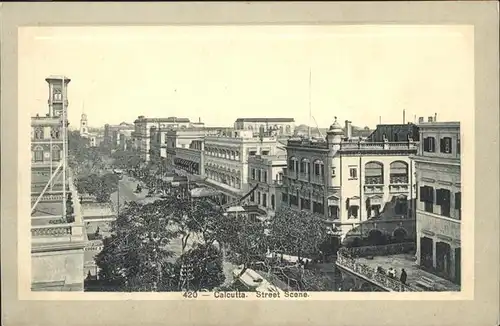 Calcutta Street Scene / Calcutta /