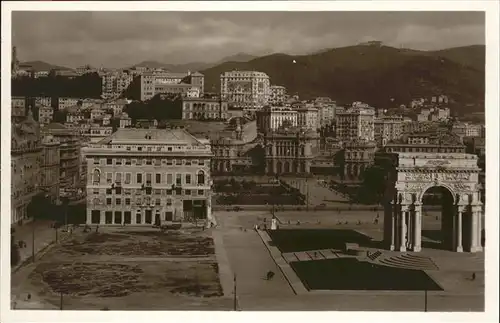 Genova Genua Liguria Piazza della Vittoria / Genova /