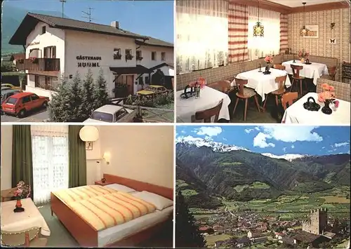 Naturns Merano Gaestehaus Humml  / Naturno /