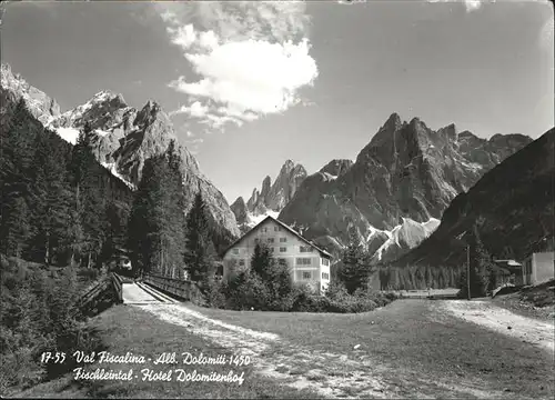 Fischleintal Val Fiscalina Hotel Dolomitenhof / Oesterreich /