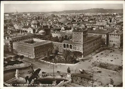 Rom Roma Piazza Venezia dal Monumento /  /Rom