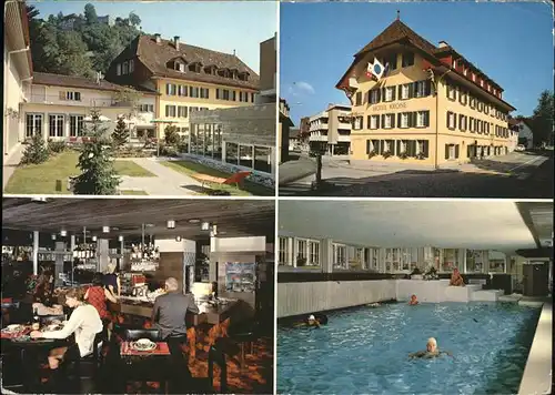 Lenzburg Hotel Krone Spezialitaetenrestaurant Hallenbad / Lenzburg /Bz. Lenzburg