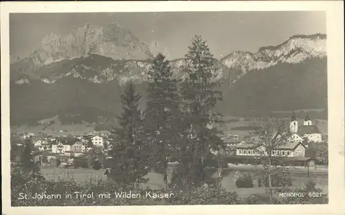 St Johann Tirol Wilden Kaiser / St. Johann in Tirol /Tiroler Unterland