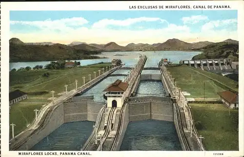 Panama City Panama Panama Canal Miraflores Locks / Panama City /