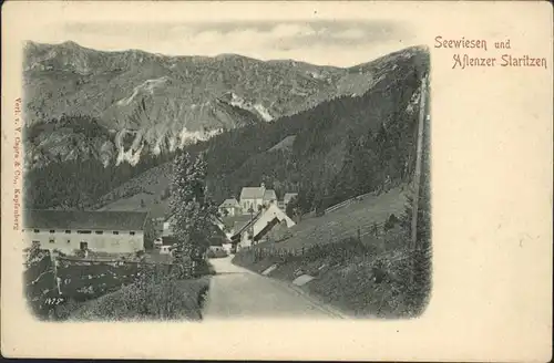 Seewiesenthal Seewiesen Aflenzer Staritzen / Oesterreich /