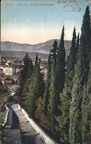 Bozen Suedtirol Weg zur Oswald Promenade / Bozen Suedtirol /Trentino Suedtirol