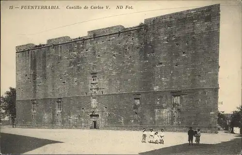 Fuenterrabia Castillo de Carlos / Spanien /