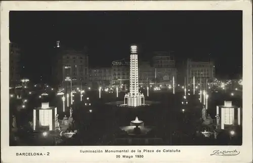 Barcelona Cataluna Plaza de Cataluna / Barcelona /