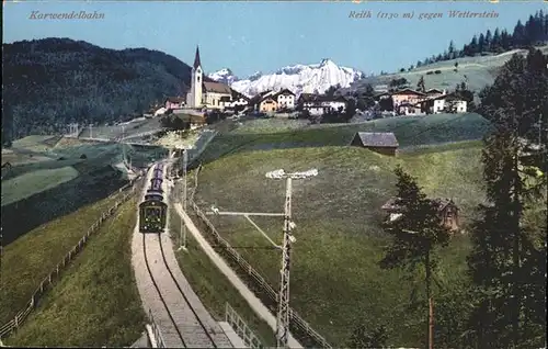 Karwendelbahn Reith Wetterstein / Schwaz /Tiroler Unterland