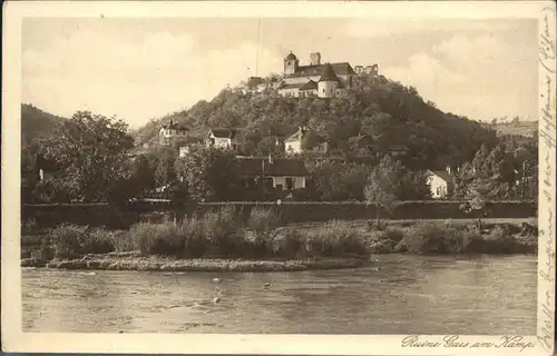 Ruine Gars am Kamp  / Oesterreich /