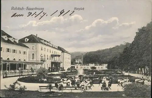 Rohitsch Sauerbrunn Kurplatz / Slowenien /