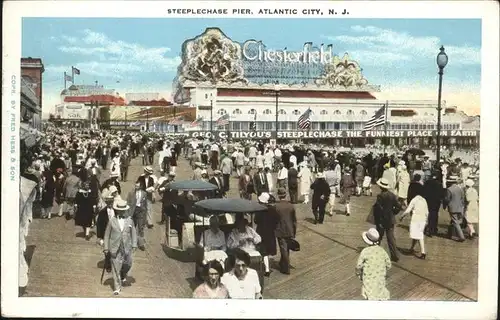 Atlantic City New Jersey Steeplechase Pier / Atlantic City /