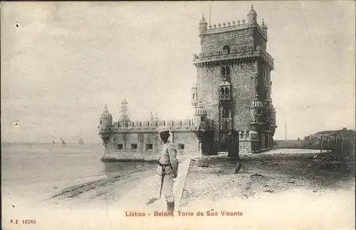 Lisboa Belem Torre de Sao Vicente / Portugal /