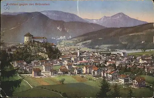 Kufstein Tirol  Panorama Bruennstein / Kufstein /Tiroler Unterland